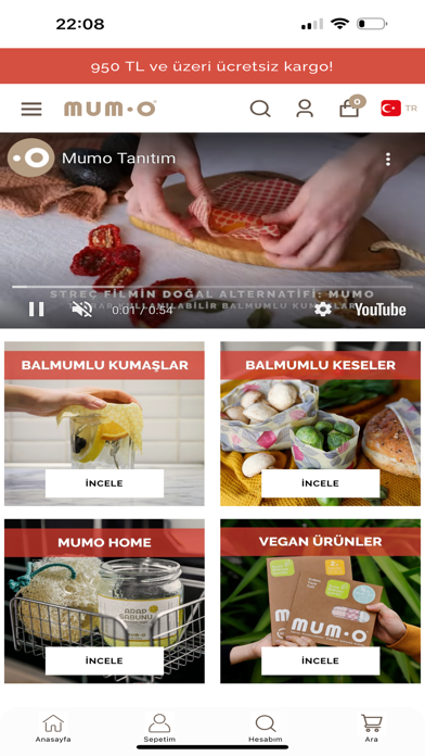 Screenshot 1 of Mumo App