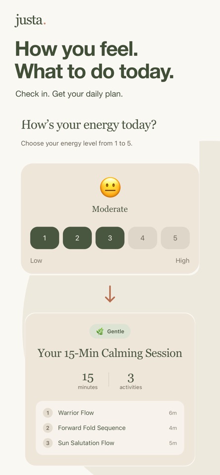 Justa: Pilates & Yoga screenshot 2