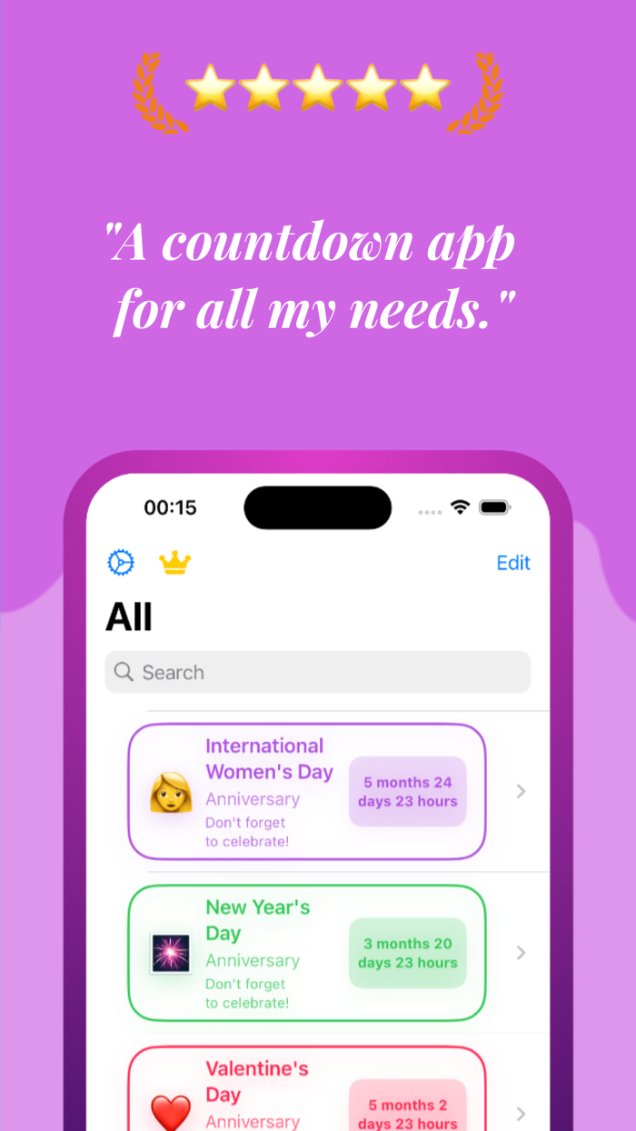 Atomic Countdown Day Reminder