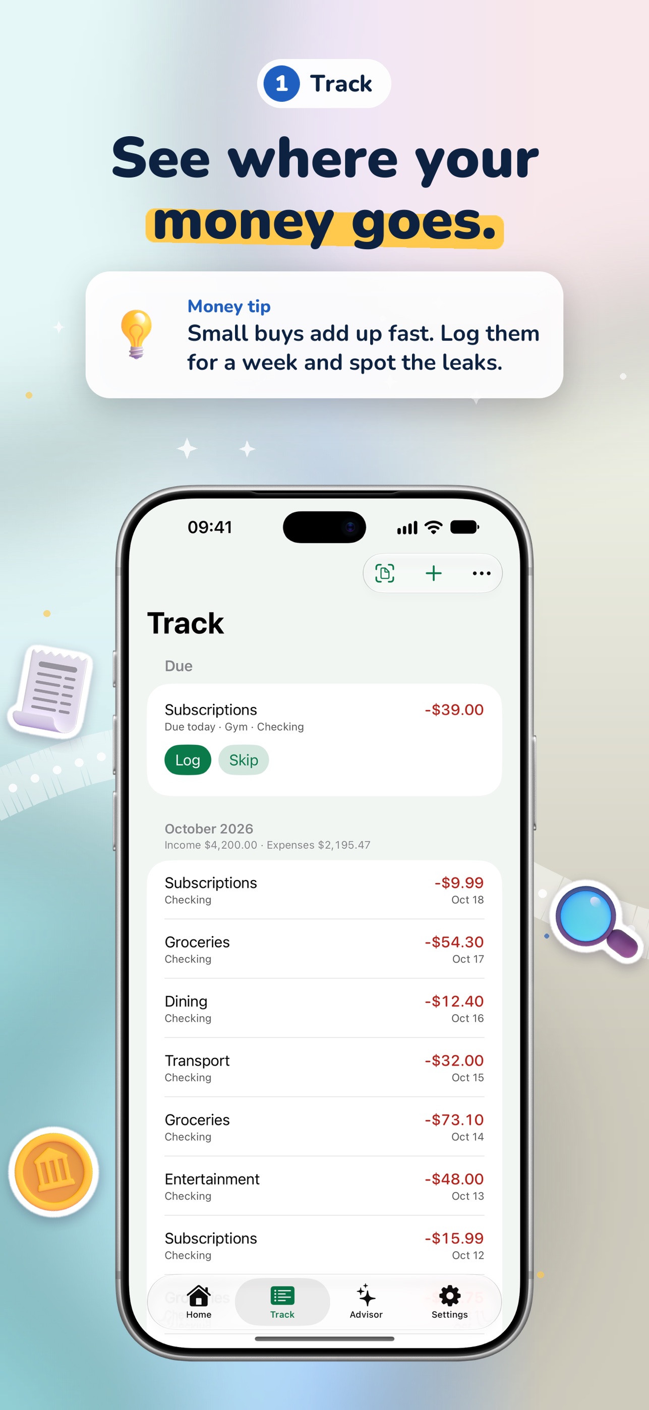Screenshot 2 of FinTraicker