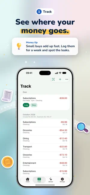 FinTraicker screenshot 2