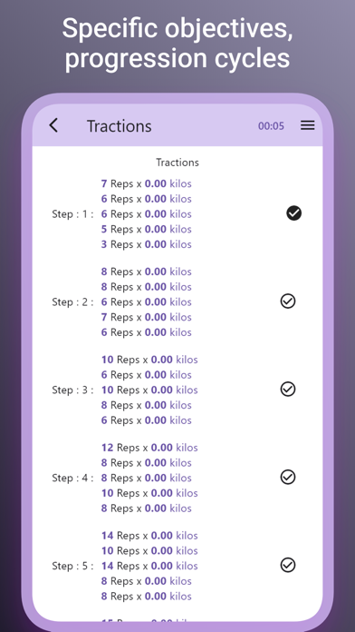 SportTrack workout log Screenshot