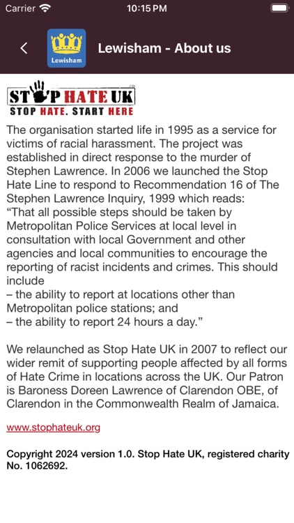 Lewisham Stay Safe screenshot-3