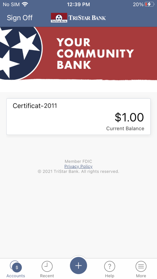 #1. TriStar Bank Mobile (iOS) 由: TriStar Bank