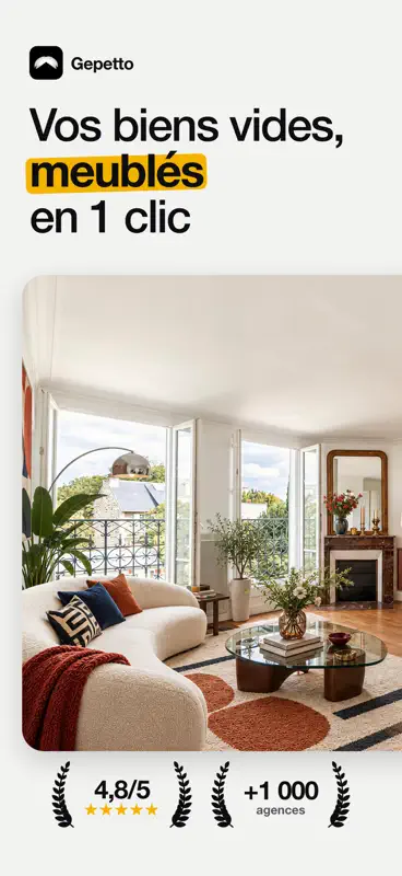 Gepetto - Home Staging AI screenshot 1 of 10