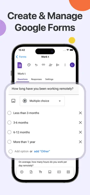 Form - for Google Forms screenshot 2