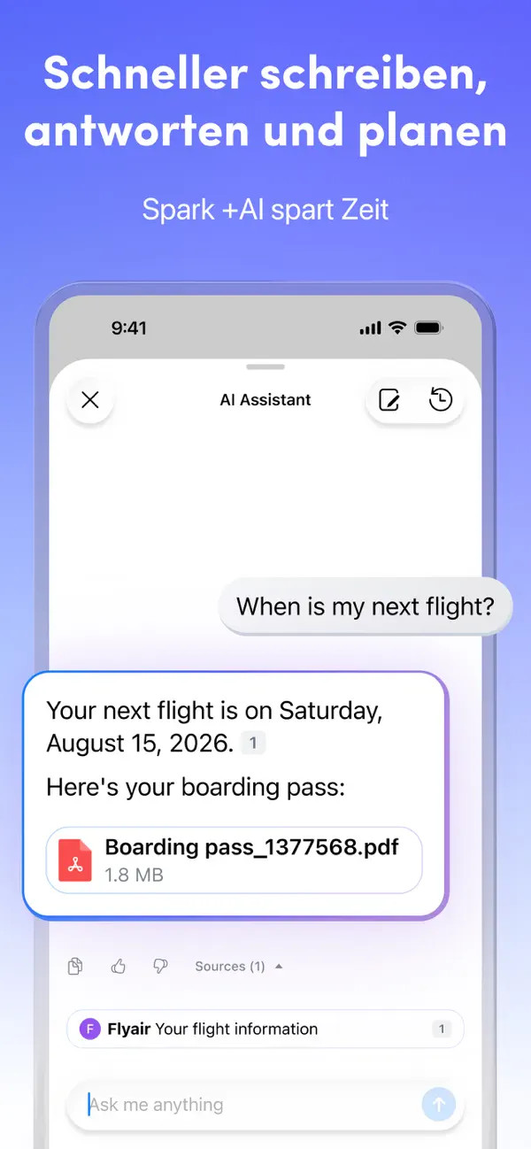 Spark – Email App by Readdle iPhone App Screenshot 2 – Produktivität