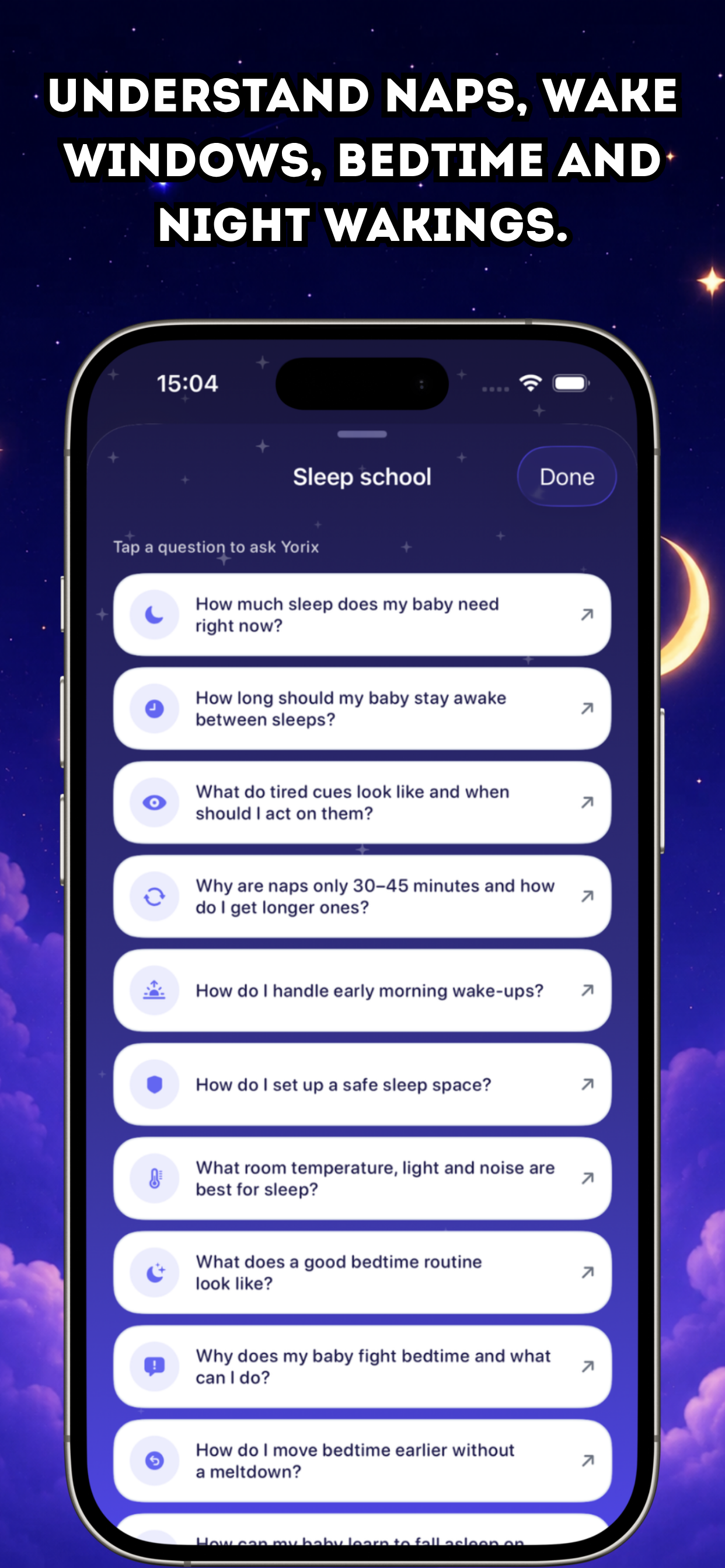 Yorix: AI Baby Sleep Tracker screenshot 9