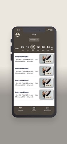 ERA Members Club iPhone screenshot