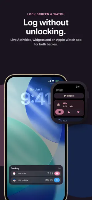 Twin Baby Feed Tracker - Twin screenshot 2