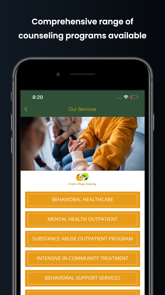 #4. creative change counseling (iOS) 由: creative change counseling A NJ NONPROFIT CORPORATION