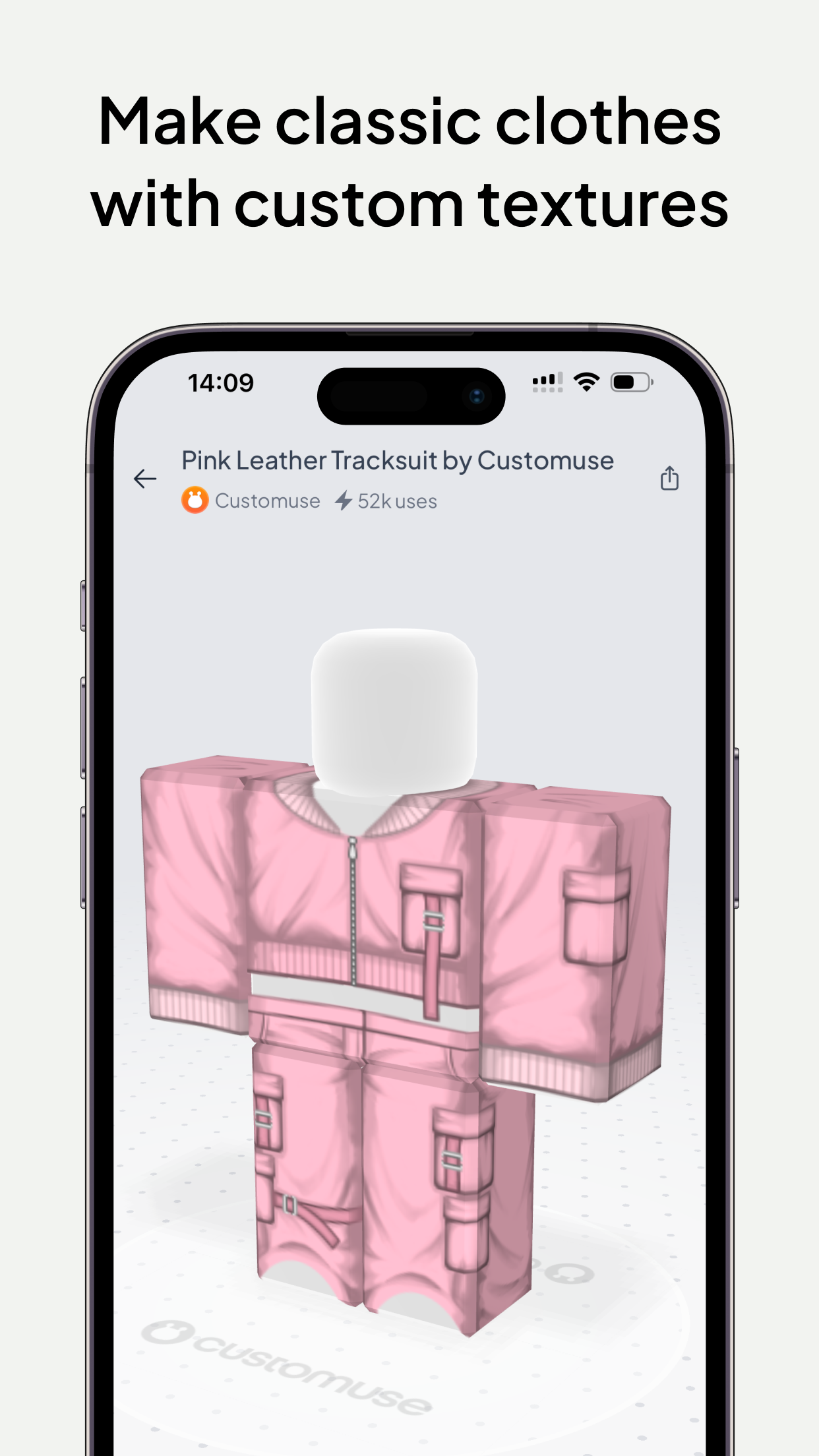 Customuse: 3D Skin Creator screenshot 4