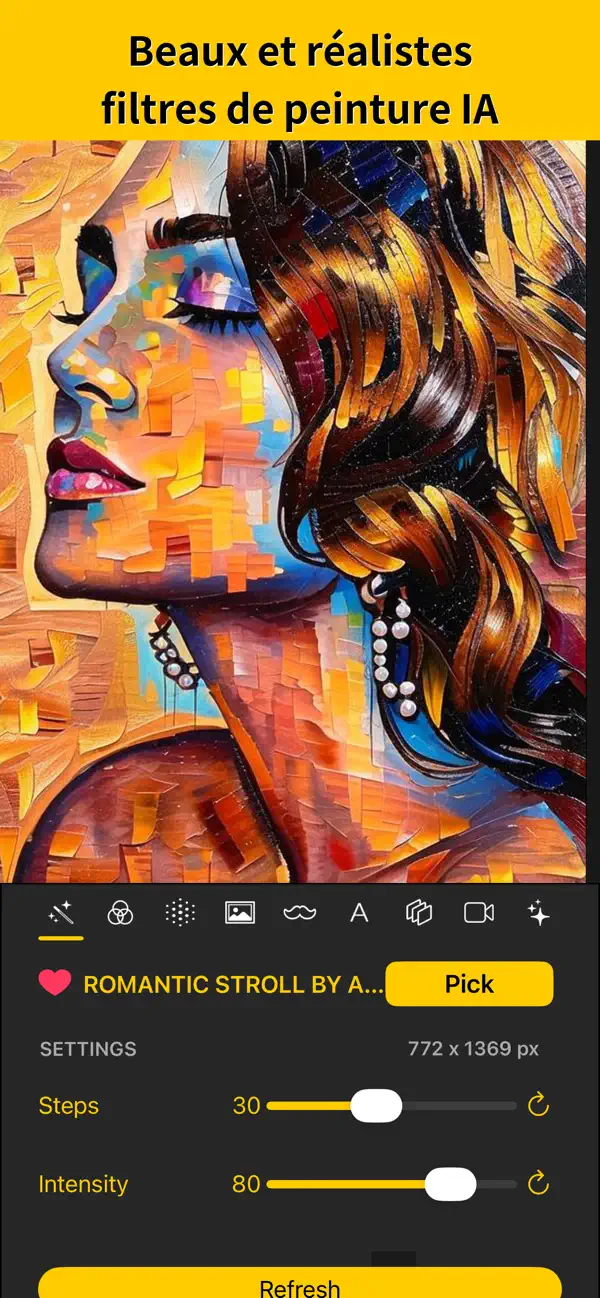 Screenshot #2 pour SDFX - superbes filtres d'art