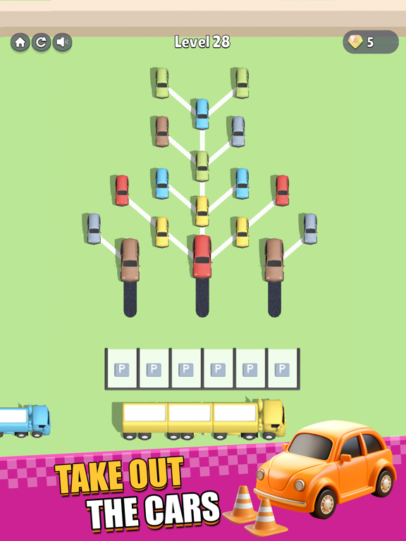 Screenshot #5 pour Car Traffic - Parking Lot Jam