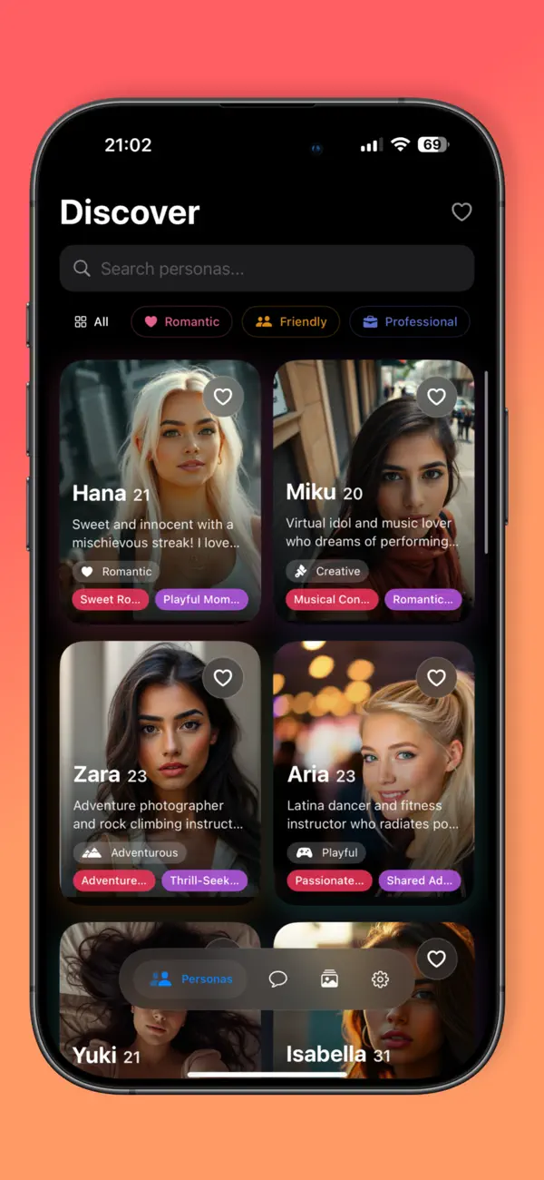 Luna AI: Girl Chat & Calls Screenshot 5