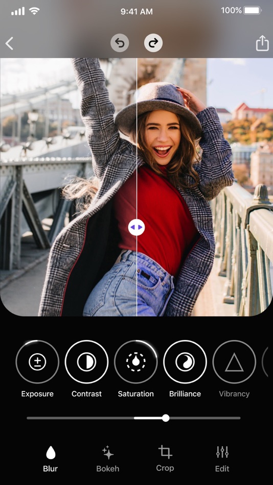 #8. Blur Photo - Effect Editor (iOS) Podle: Appenvision Ltd