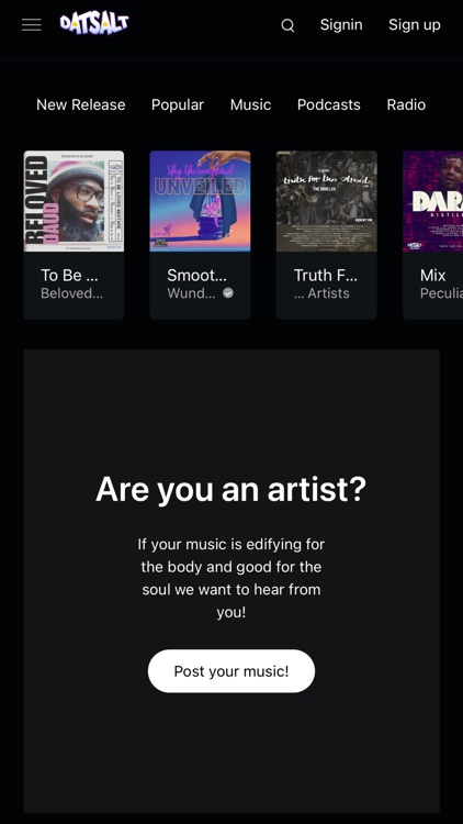 DatSalt - Truth Music Stream