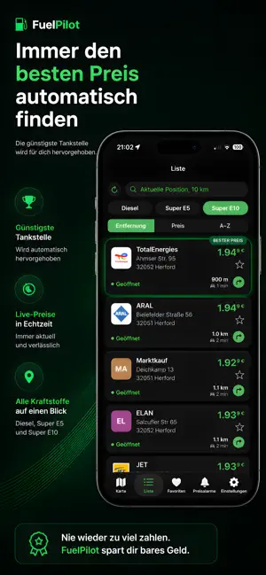 FuelPilot – Cheap Gas Finder screenshot 2