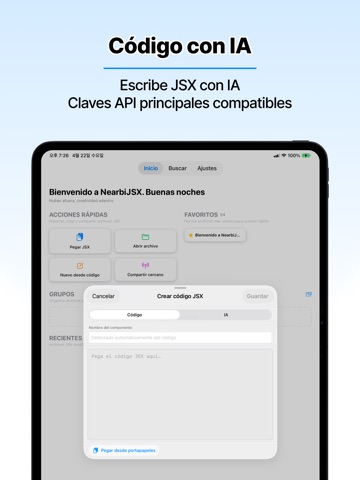 NearbiJSX iPad screenshot 2