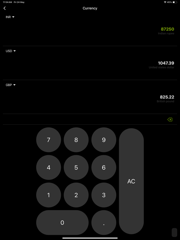 Calculator With History ™ iPad screenshot 6 - Finance app