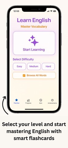 Learn English Fast FlashCards Screenshot 2 of 5