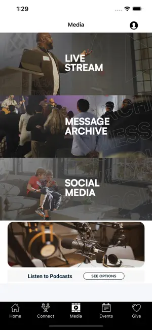 Overflow Church BH screenshot 3