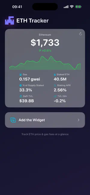 BG Eth Tracker screenshot 3