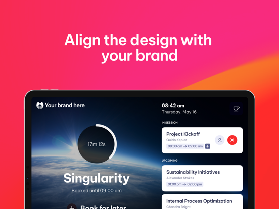 Akurlee – Meeting Room Display app screenshot 3