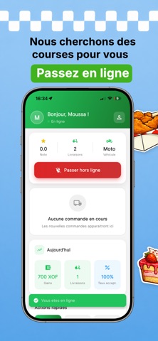 BolDof Livreur iPhone screenshot