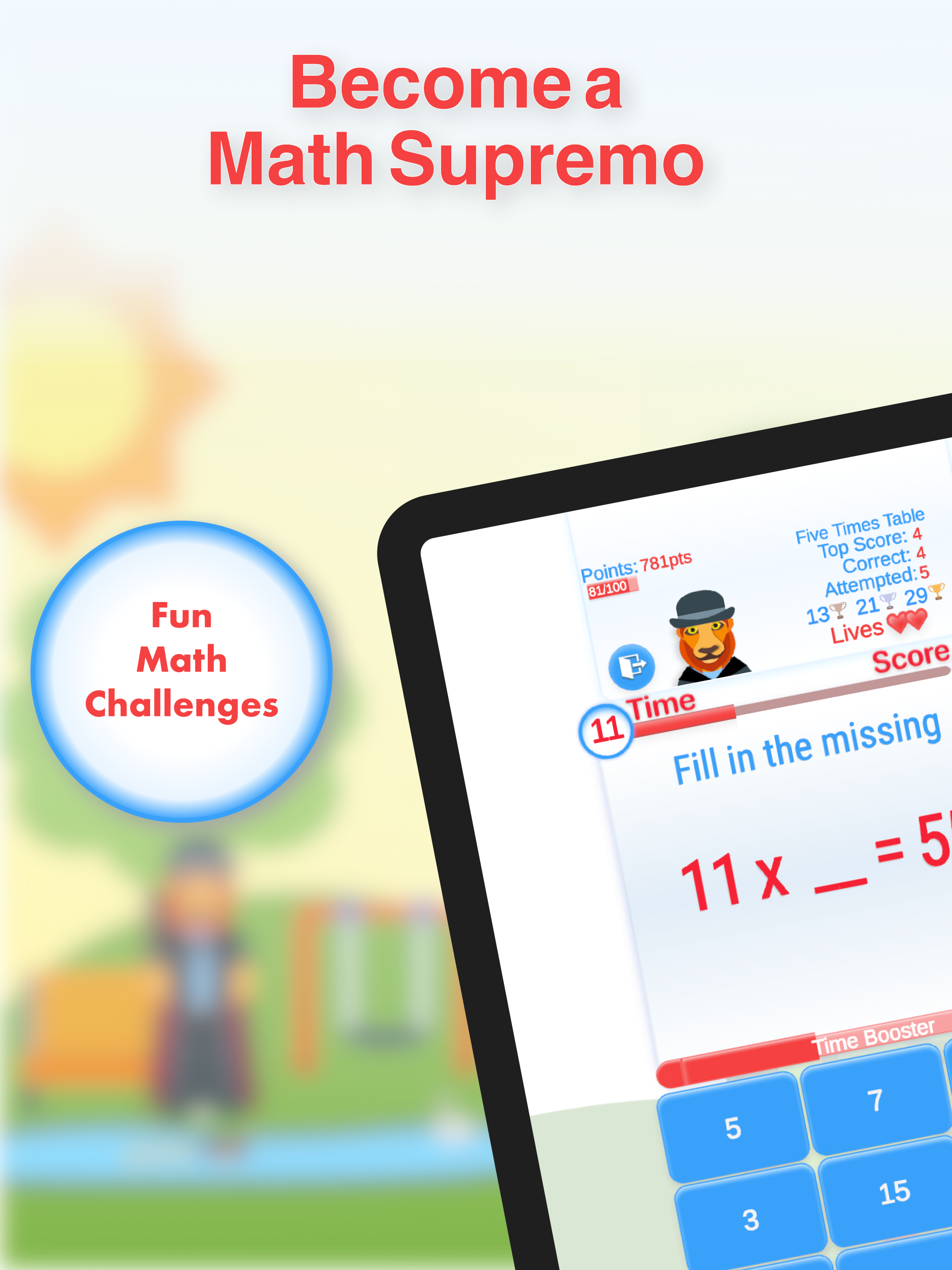 Supremo Math: Games for Kids screenshot 8