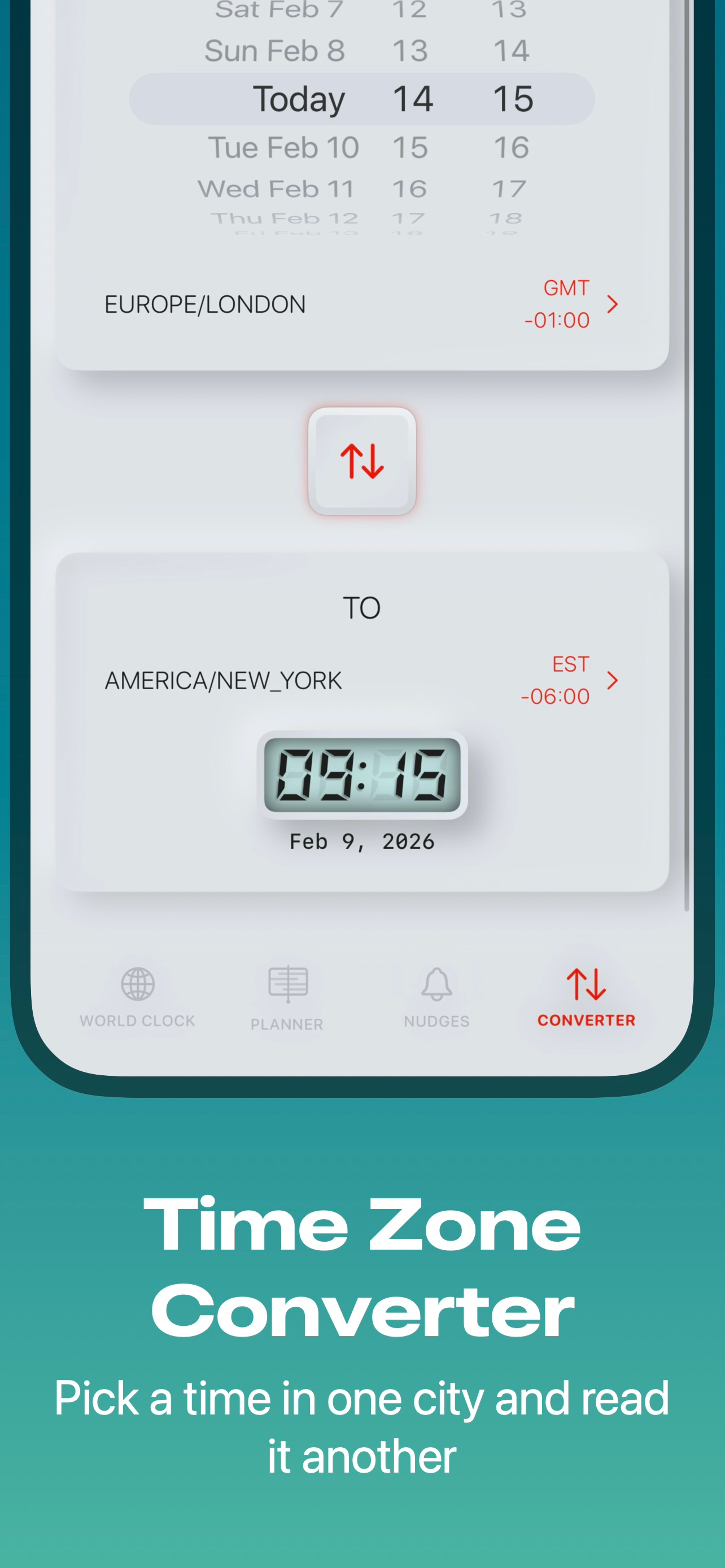 DeltaClock: Time Zone Planner screenshot 3