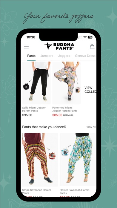 Buddha Pants iPhone screenshot 6 - Shopping app