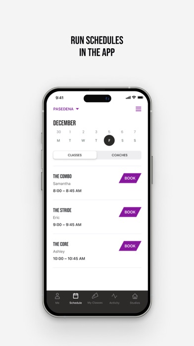 STRIDE Fitness Screenshot