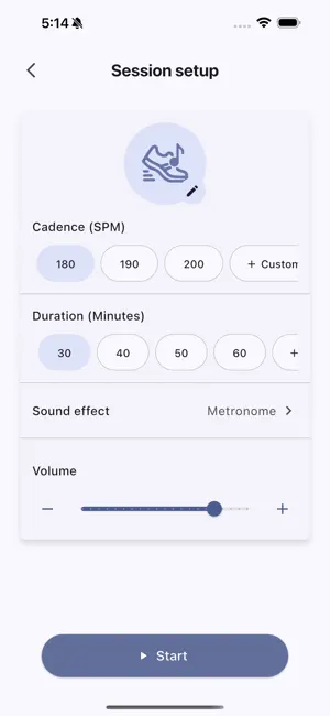 SJP: Zone 2 Running 180 BPM screenshot 2