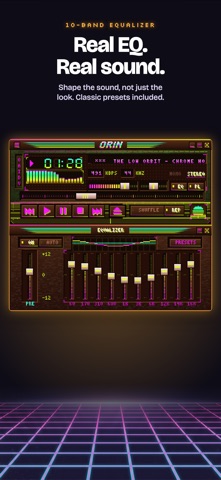 Orin: Retro MP3 & FLAC Player Screenshot 4 of 6