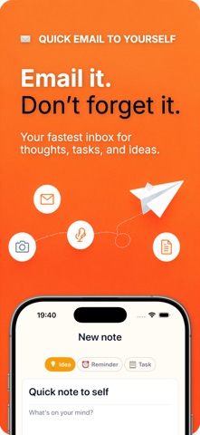Self Mail: Note To Myself Screenshot 1 of 10