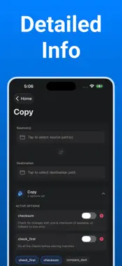 Rclone UI screenshot 5