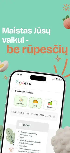 Ordero screenshot 1