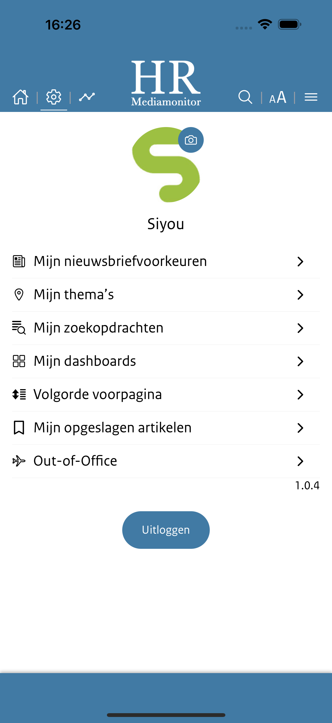 HR Mediamonitor screenshot 2