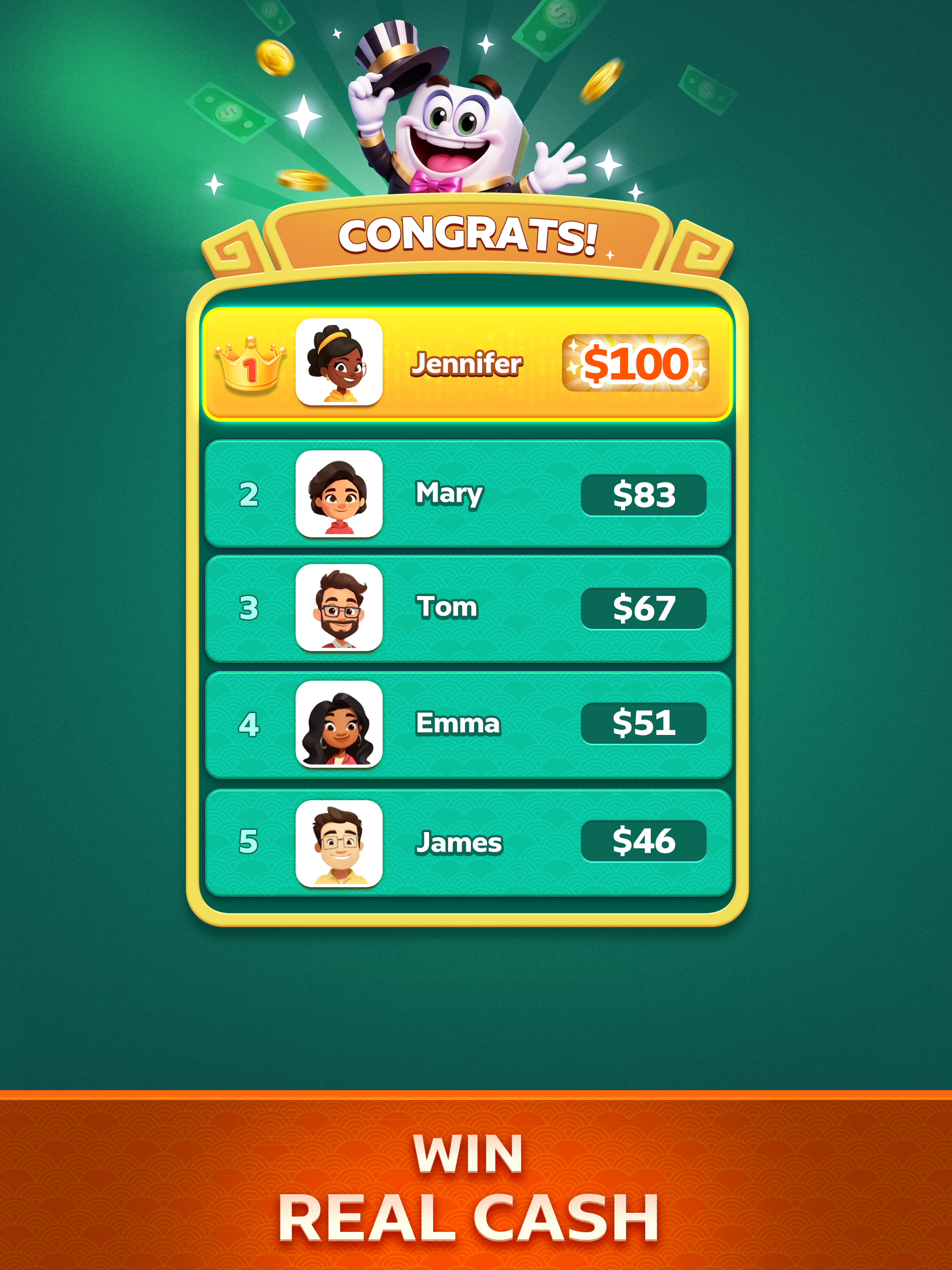 Mahjong Rumble: Win Real Cash