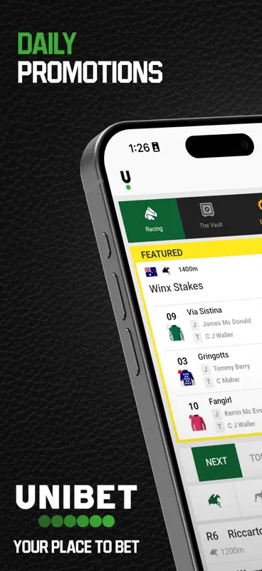 Unibet - Sports Betting App screenshot 1 of 6