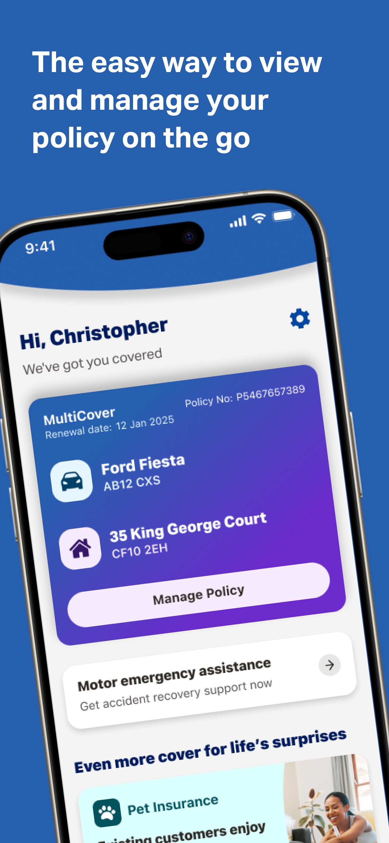 Screenshot 1 of Admiral Insurance