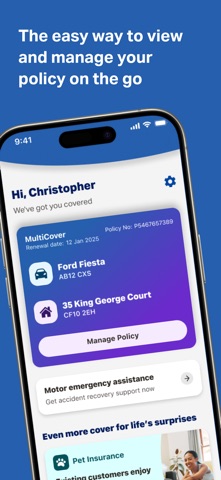 Admiral Insurance iPhone screenshot 1