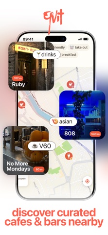 Qvit: Loyalty cards & Coffee iPhone screenshot