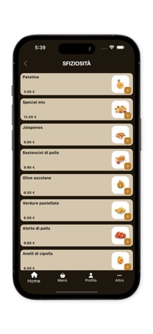 Italians pizza screenshot