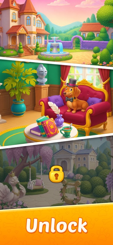 Pets Harbor: Merge & Restore screenshot 5