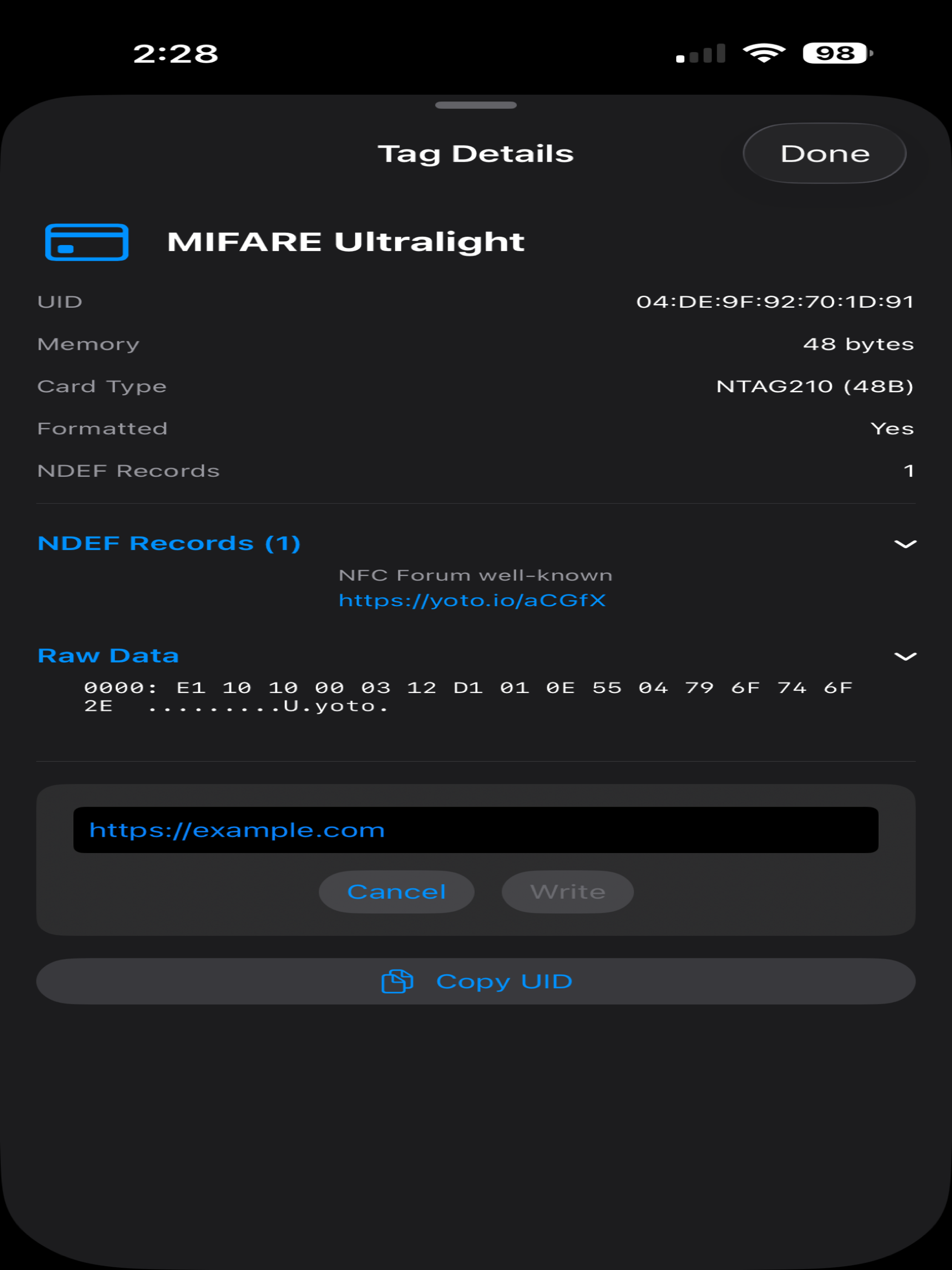 NFCUtil screenshot 10