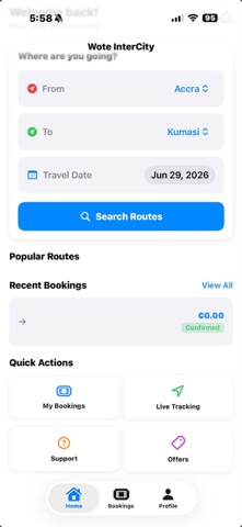 Wote InterCity screenshot