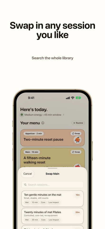 FeelGood: Movement Menu screenshot 7