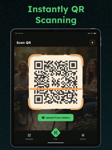 Quick QR Generator Pro iPad screenshot